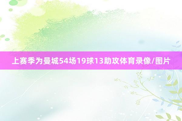 上赛季为曼城54场19球13助攻体育录像/图片