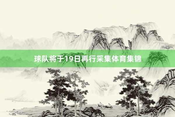 球队将于19日再行采集体育集锦