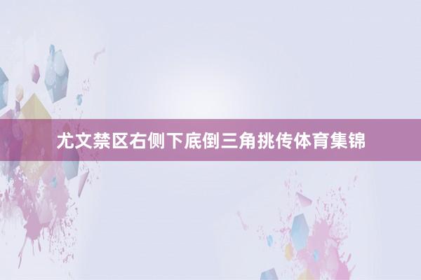 尤文禁区右侧下底倒三角挑传体育集锦