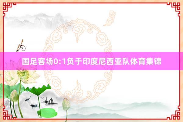 国足客场0:1负于印度尼西亚队体育集锦