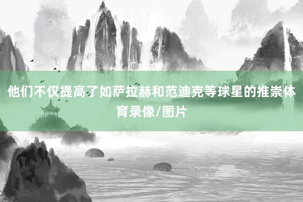 他们不仅提高了如萨拉赫和范迪克等球星的推崇体育录像/图片
