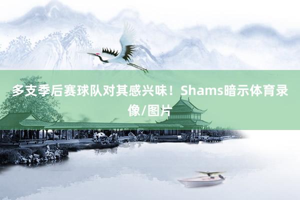 多支季后赛球队对其感兴味！Shams暗示体育录像/图片