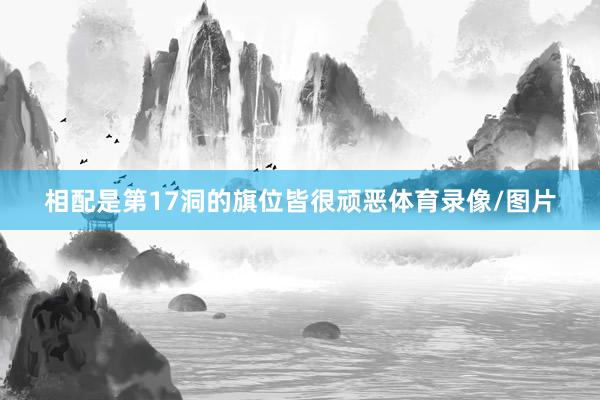 相配是第17洞的旗位皆很顽恶体育录像/图片