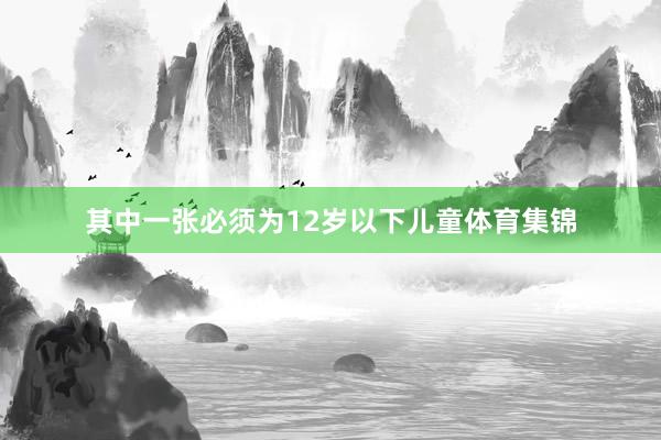 其中一张必须为12岁以下儿童体育集锦