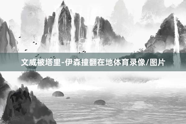 文威被塔里-伊森撞翻在地体育录像/图片